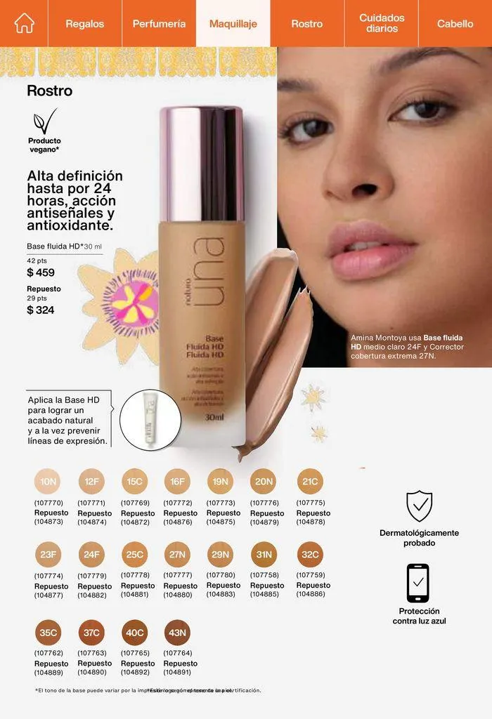 Catálogo de Revista Natura Ciclo 15 2024 11 de septiembre al 11 de octubre 2024 - Pagina 62