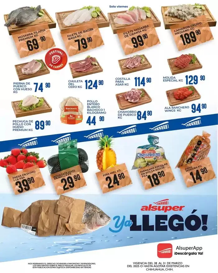 Catálogo de Alsuper CHIHUAHUA-CAPITAL 28 de marzo al 31 de marzo 2025 - Pagina 1