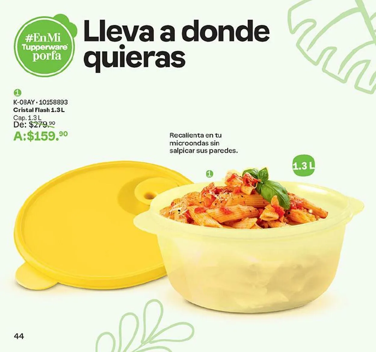 Catálogo de Tupperware 4 de septiembre al 16 de septiembre 2024 - Pagina 44