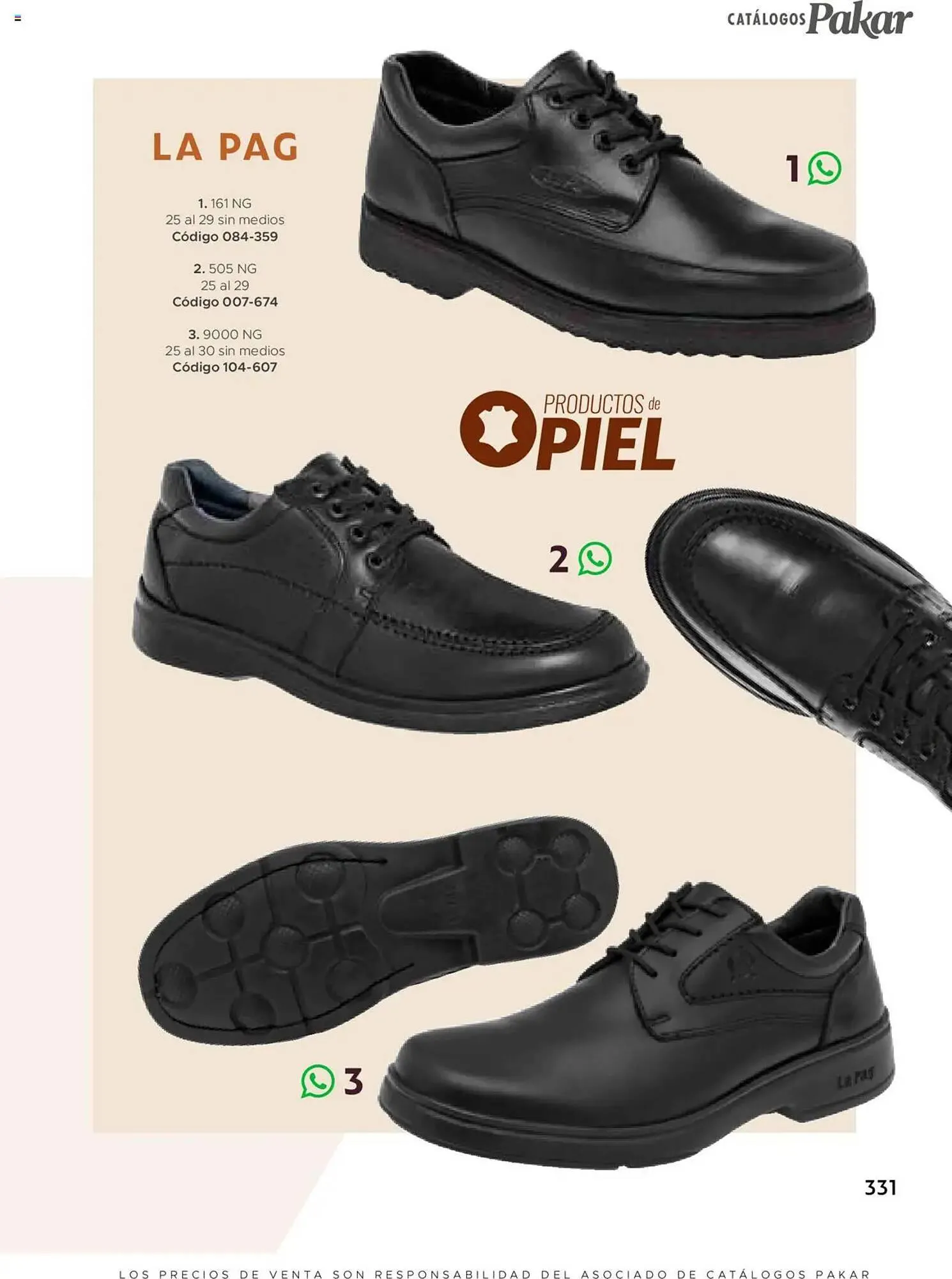 Catálogo de Catálogo SC Pakar 24 de julio al 1 de enero 2026 - Pagina 331