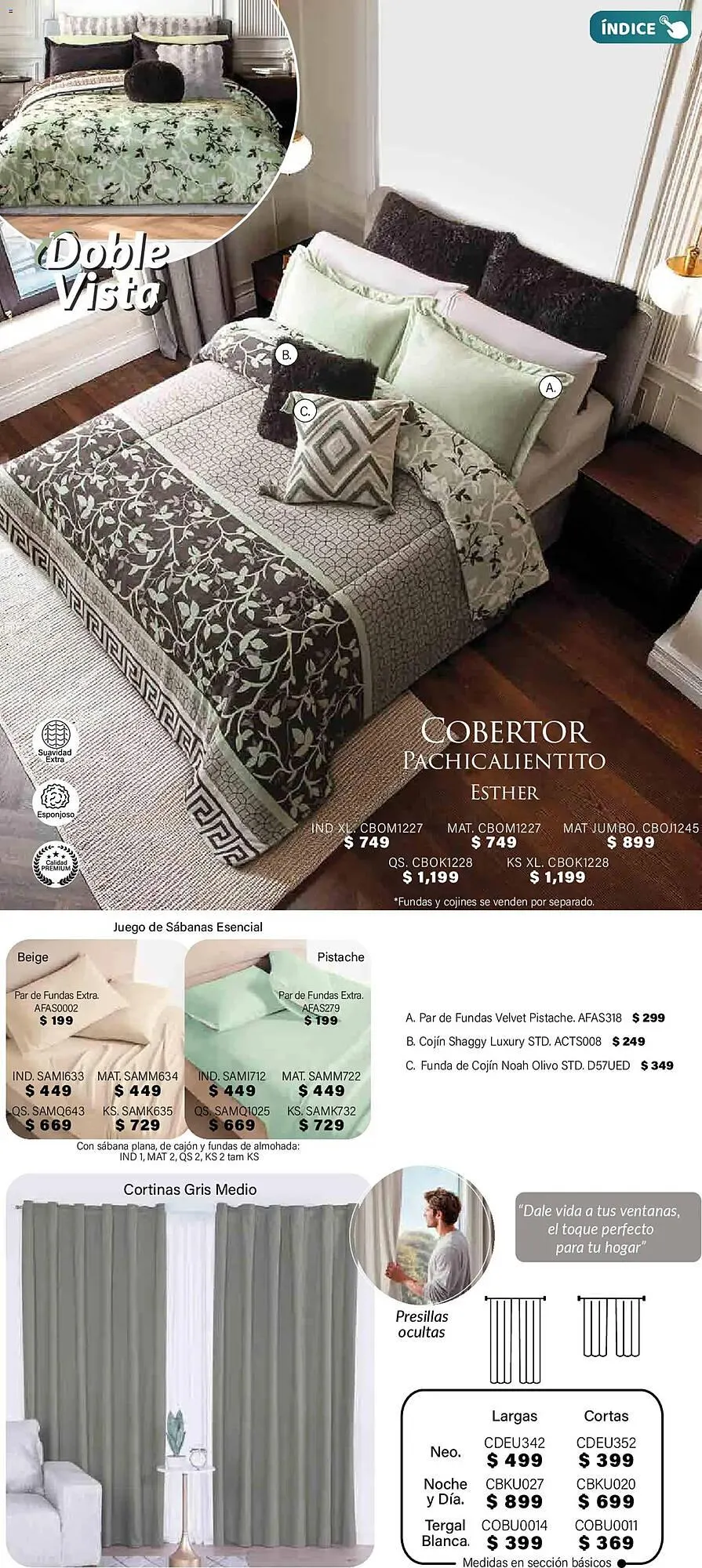 Catálogo de Catálogo Colchas Concord 1 de noviembre al 1 de febrero 2026 - Pagina 314