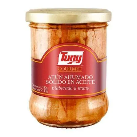 Atun Lomo Ahumado Tuny 190 Gramo Frasco