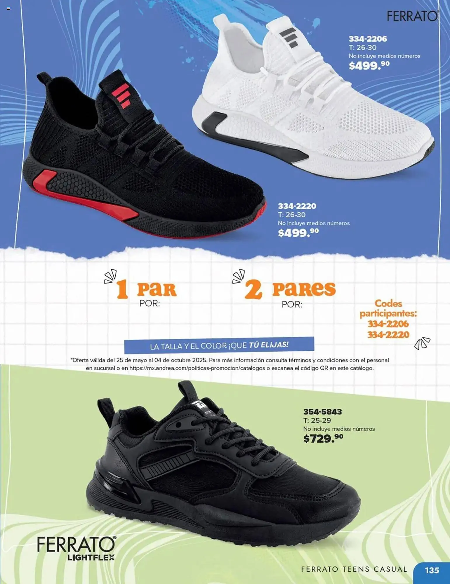 Catálogo de Catálogo Andrea 25 de mayo al 5 de octubre 2025 - Pagina 135