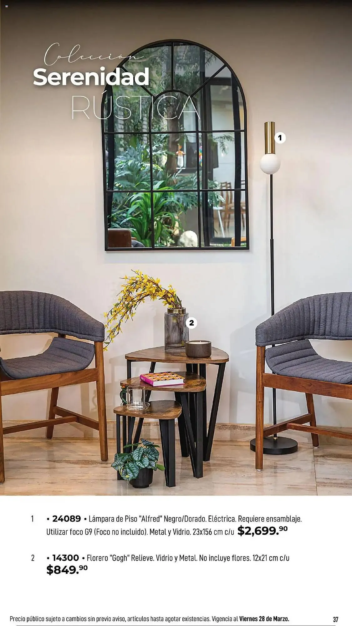 Catálogo de Catálogo Home Interiors 17 de febrero al 28 de marzo 2025 - Pagina 37