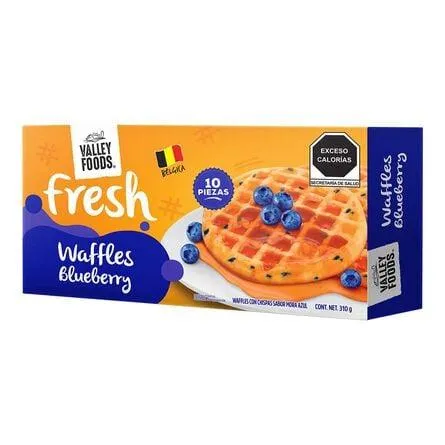 Waffles Blueberry Valley Foods 310 g