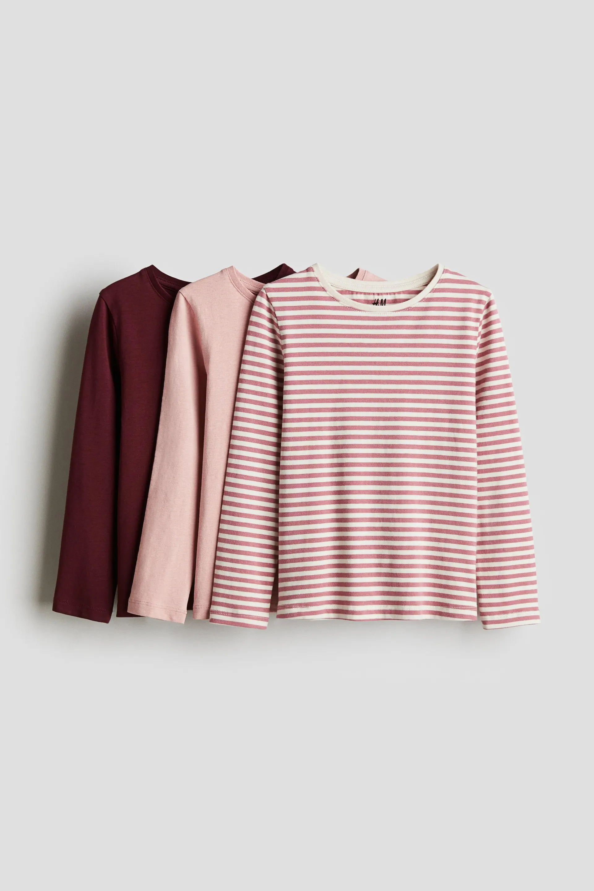 3-pack Playeras de manga larga