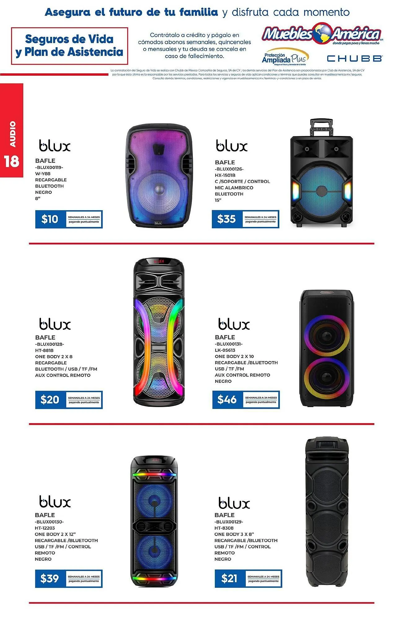 Catálogo de Catálogo Muebles América 21 de julio al 15 de agosto 2025 - Pagina 18