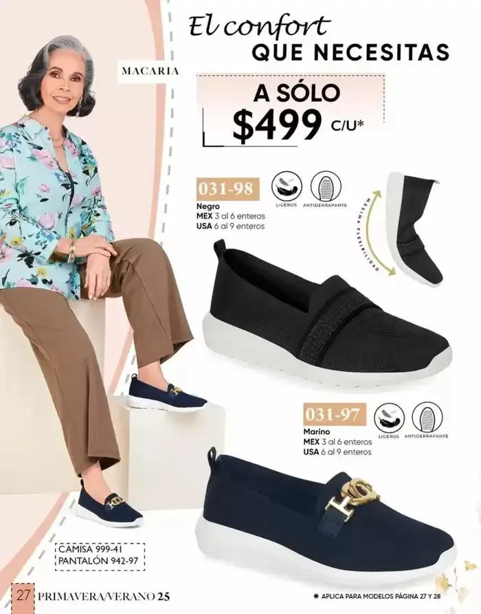 Catálogo de Catálogo Cklass Confort Primavera Verano 2025 México 8 de enero al 30 de junio 2025 - Pagina 20