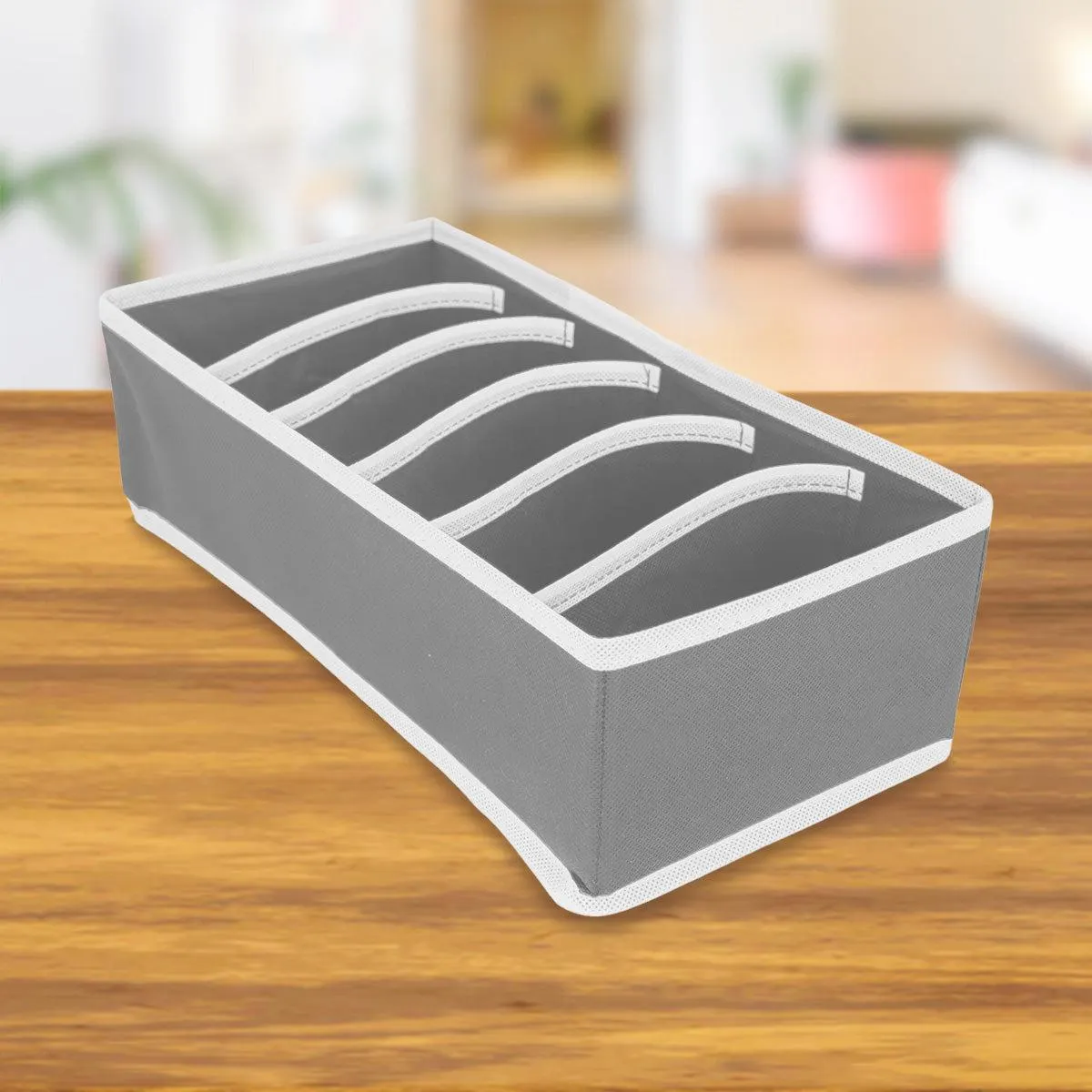 Caja de Almacenamiento, Non Woven, color Gris, 30x15x10cm