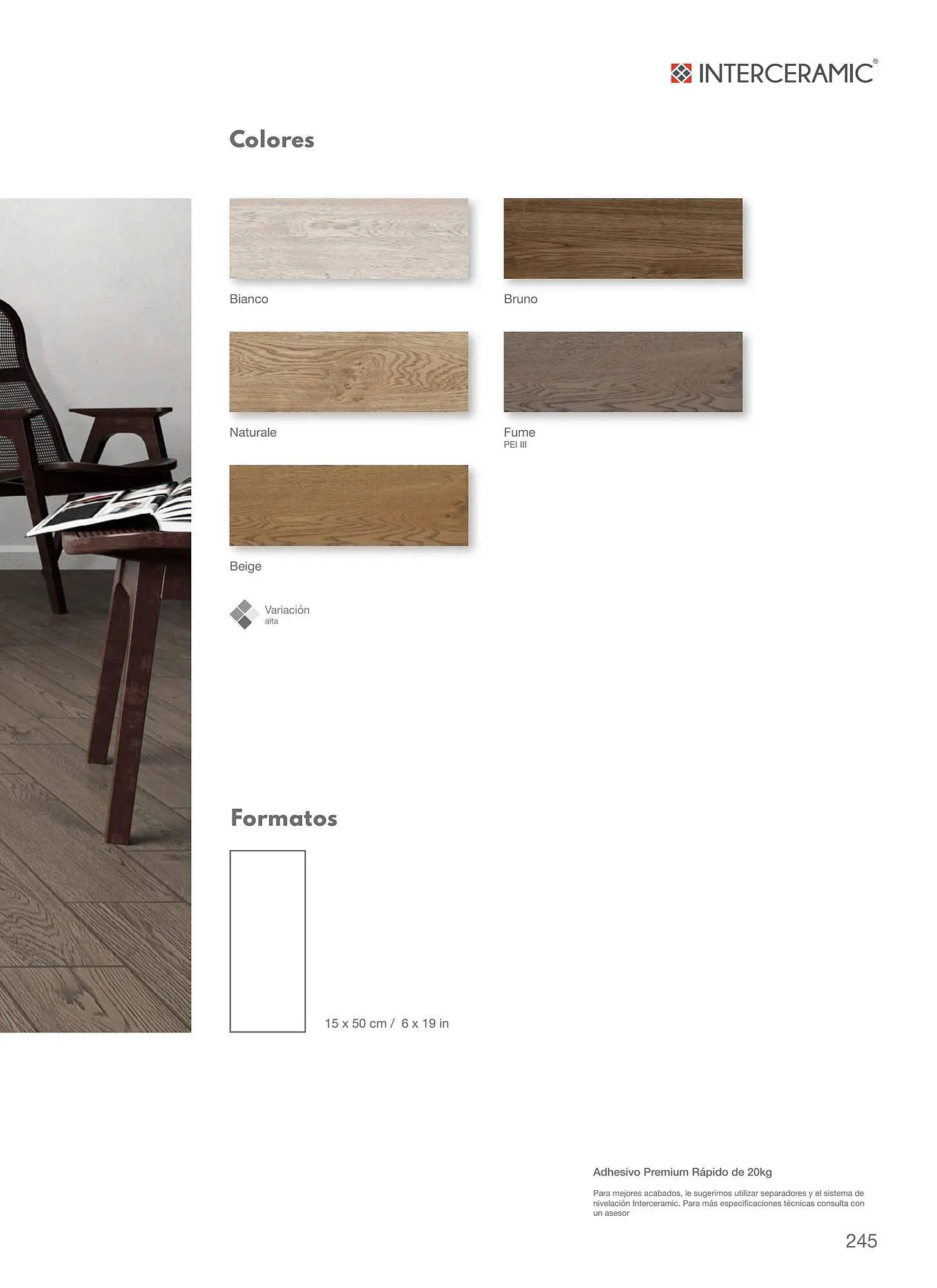 Catálogo de Catálogo Interceramic 12 de marzo al 31 de diciembre 2024 - Pagina 245
