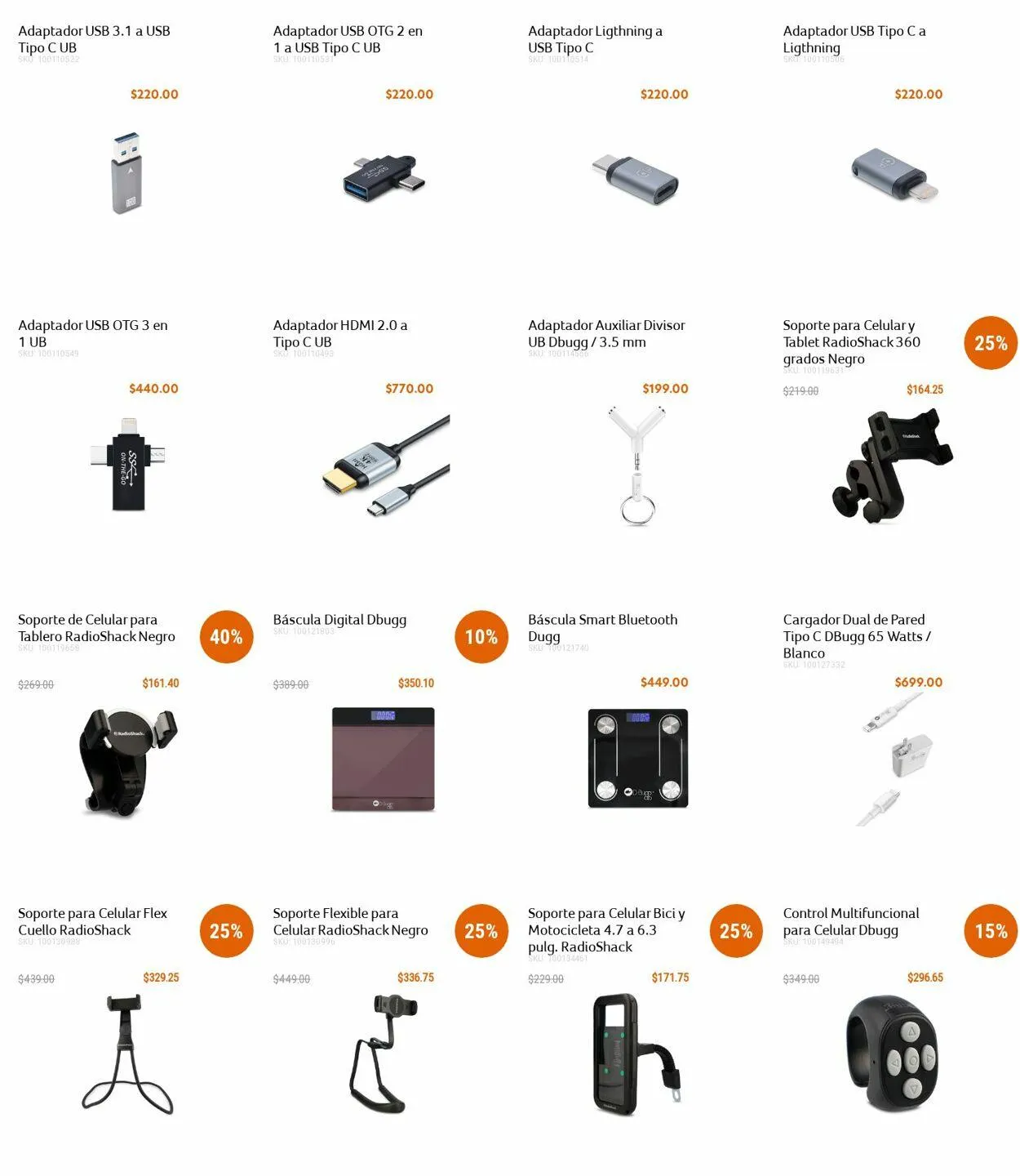 Catálogo de Radio Shack Oferta actual 28 de agosto al 12 de septiembre 2024 - Pagina 9