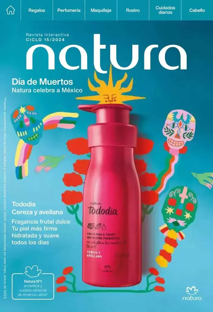 Catálogo de Revista Natura Ciclo 15 2024 11 de septiembre al 11 de octubre 2024 - Pagina 1