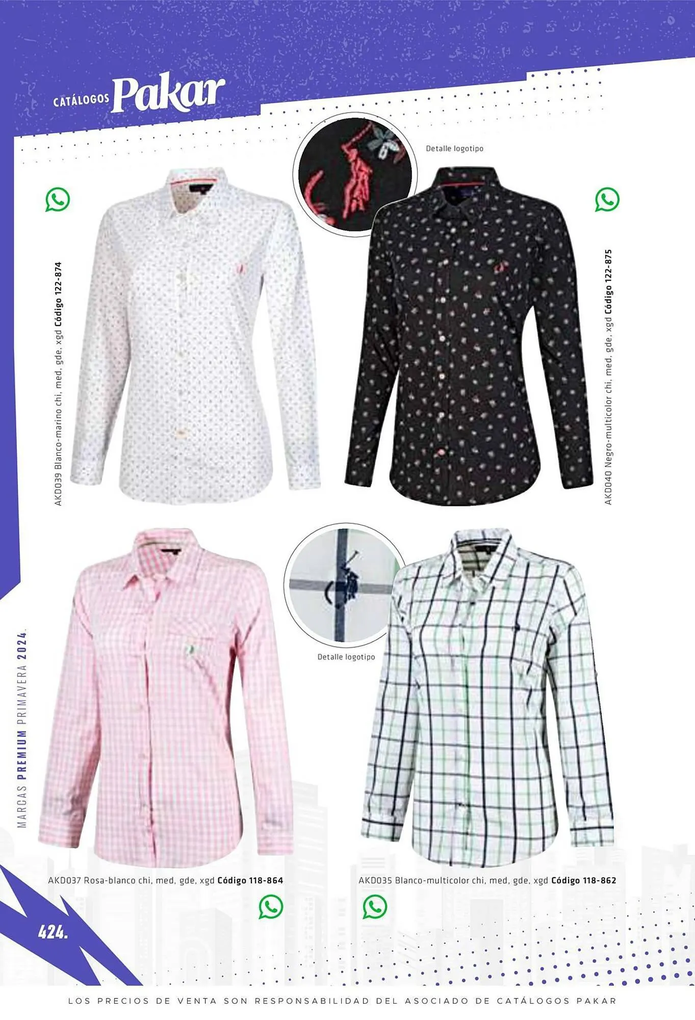 Catálogo de Catálogo SC Pakar 19 de marzo al 20 de junio 2024 - Pagina 424