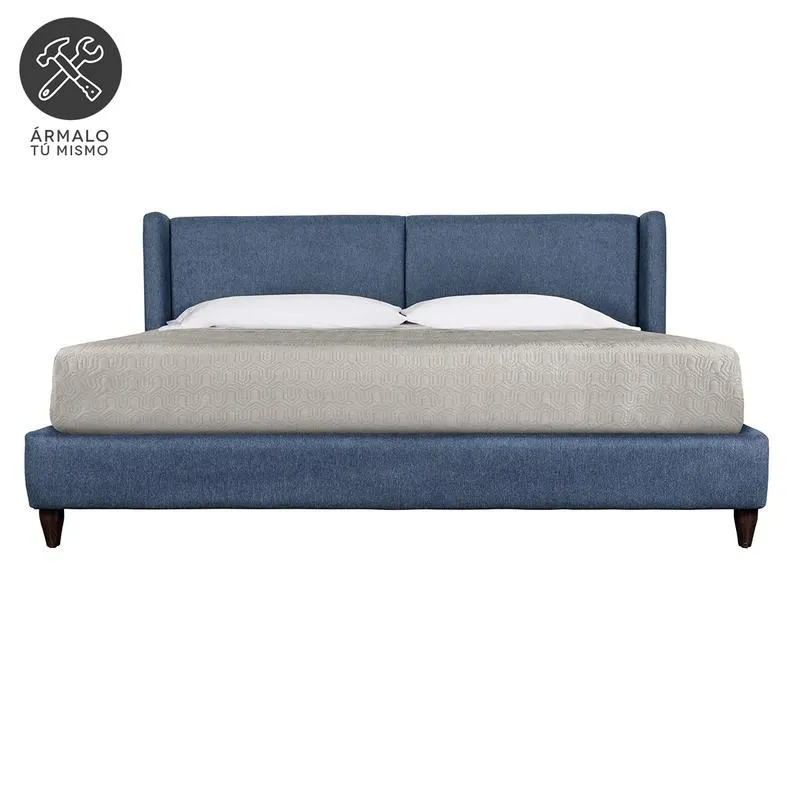 Cama Pisa Azul King