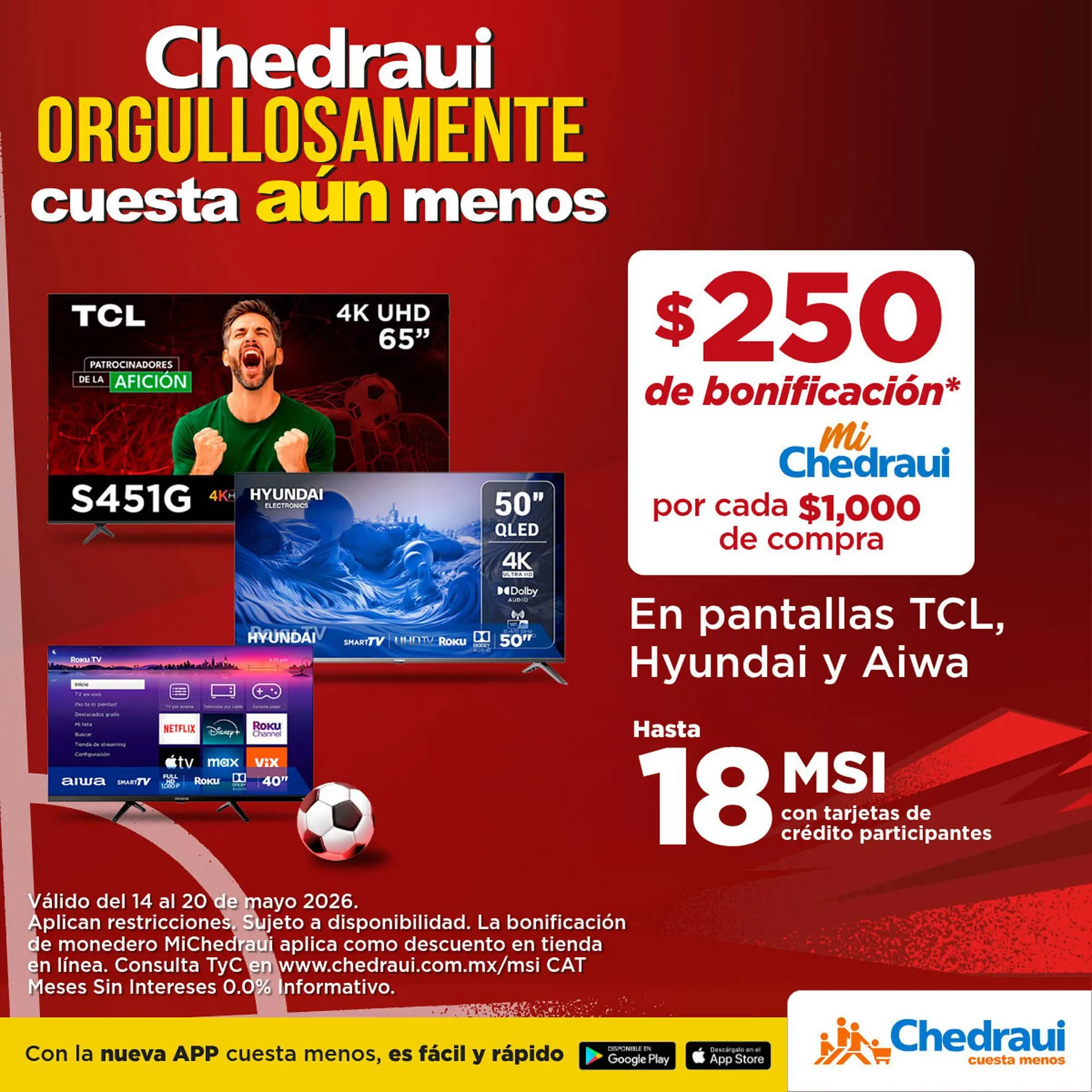 Catálogo de Folleto Chedraui 16 de mayo al 20 de mayo 2026 - Pagina 1