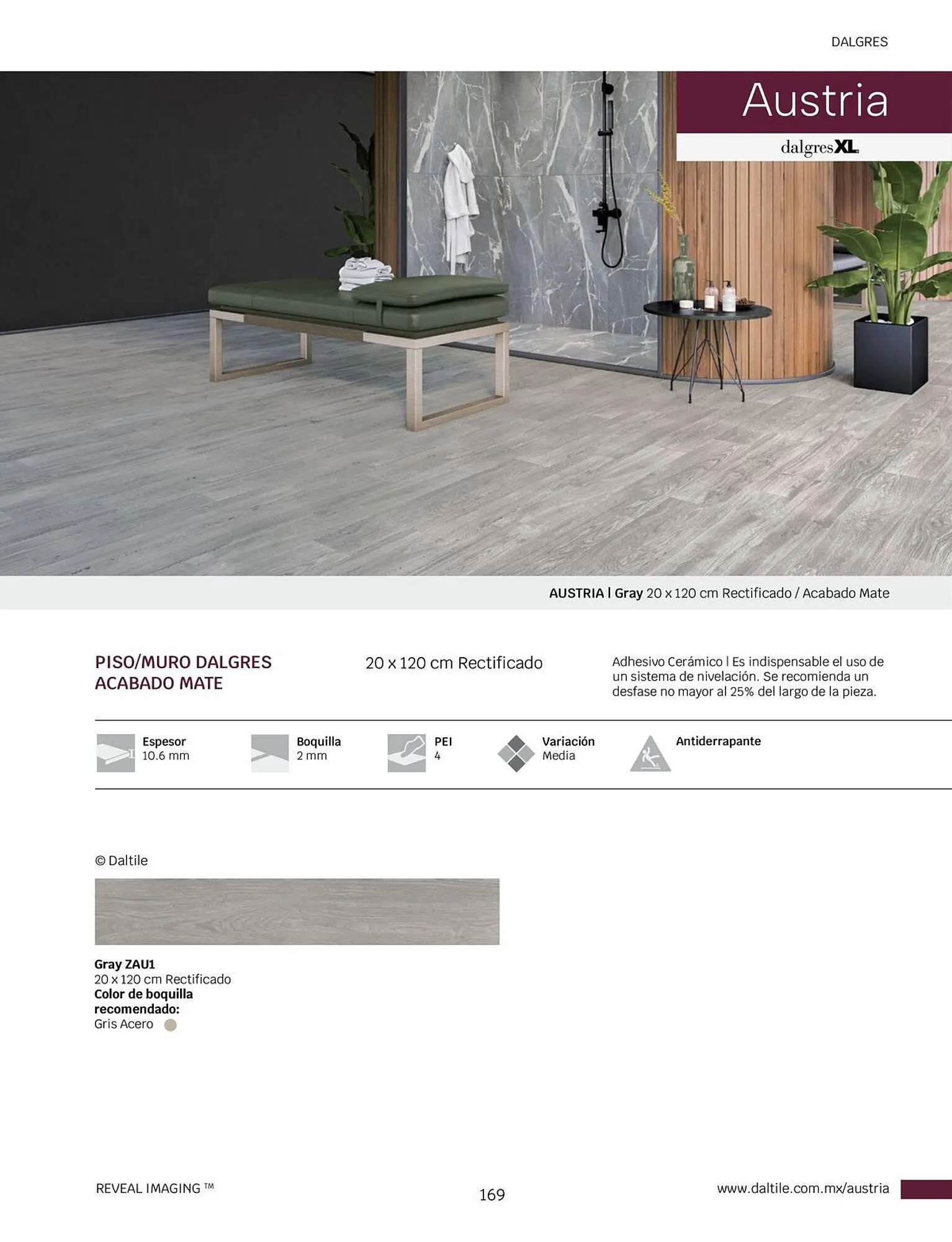 Catálogo de Catálogo Daltile 1 de enero al 31 de diciembre 2024 - Pagina 169
