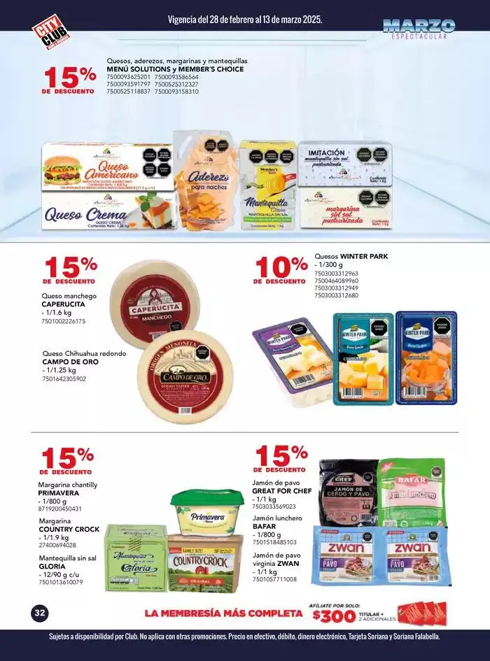 Catálogo de Marzo Espectacular 28 de febrero al 31 de marzo 2025 - Pagina 32