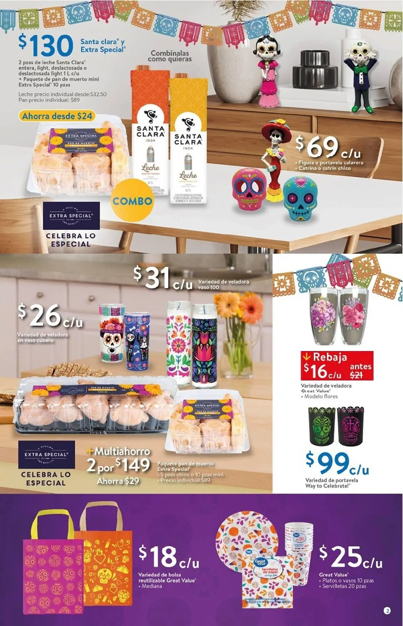 Catálogo de Catálogo Walmart 19 de octubre al 6 de noviembre 2024 - Pagina 2