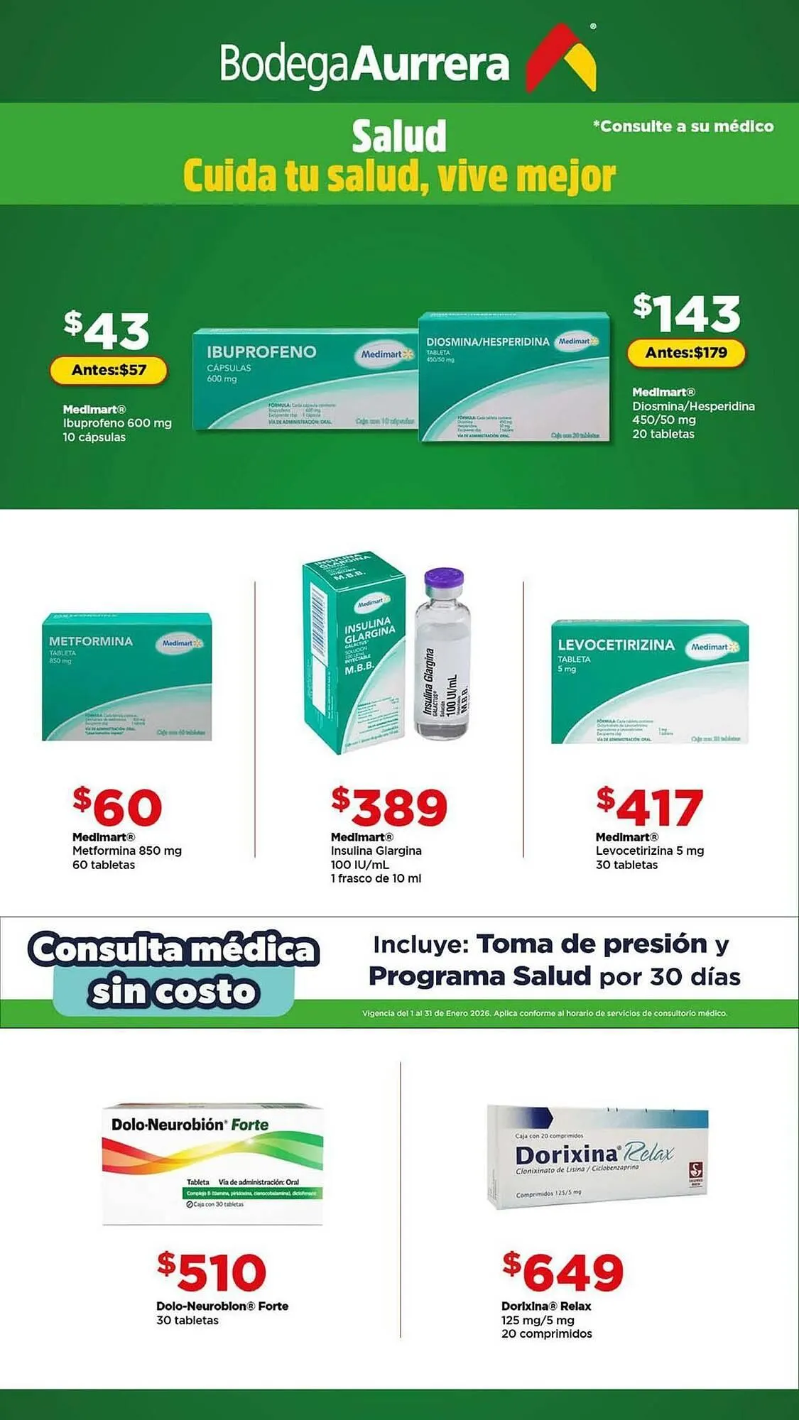 Catálogo de Folleto Bodega Aurrerá 8 de enero al 31 de enero 2026 - Pagina 3