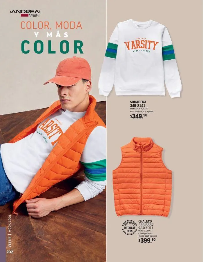 Catálogo de ANDREA - VESTIR CABALLERO 26 de agosto al 25 de enero 2025 - Pagina 73