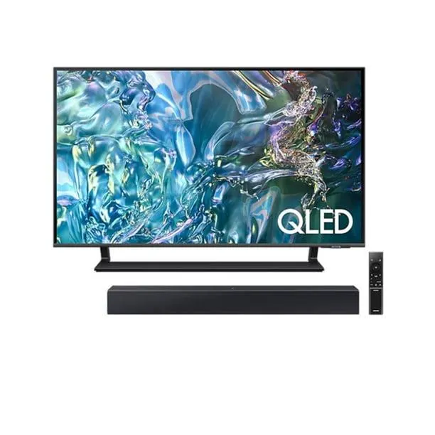 Combo Pantalla Samsung 50'' 4K Q65D + Barra de Sonido 2.0 HW-C400