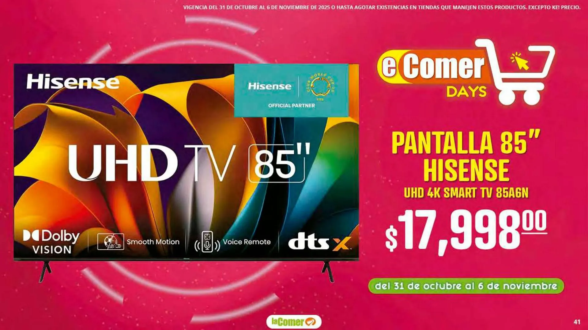 Catálogo de Folleto La Comer 31 de octubre al 6 de noviembre 2025 - Pagina 41