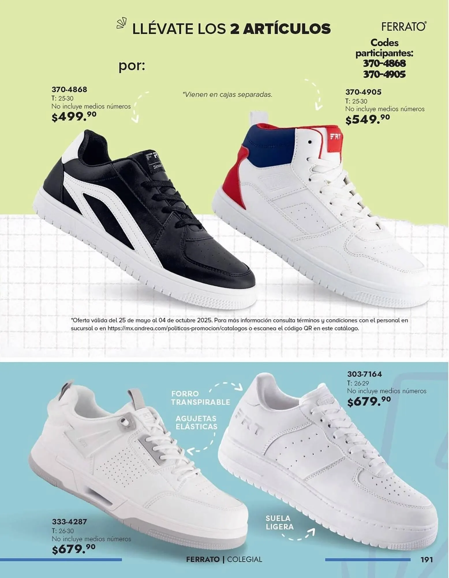 Catálogo de Catálogo Andrea 23 de mayo al 31 de agosto 2025 - Pagina 191
