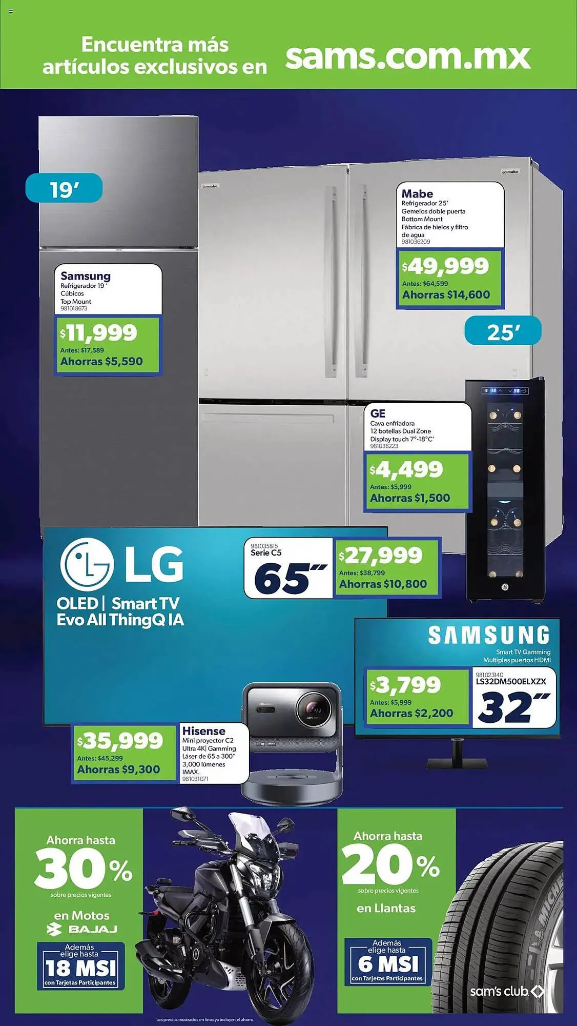 Catálogo de Catálogo Sam's Club 1 de octubre al 9 de octubre 2025 - Pagina 5