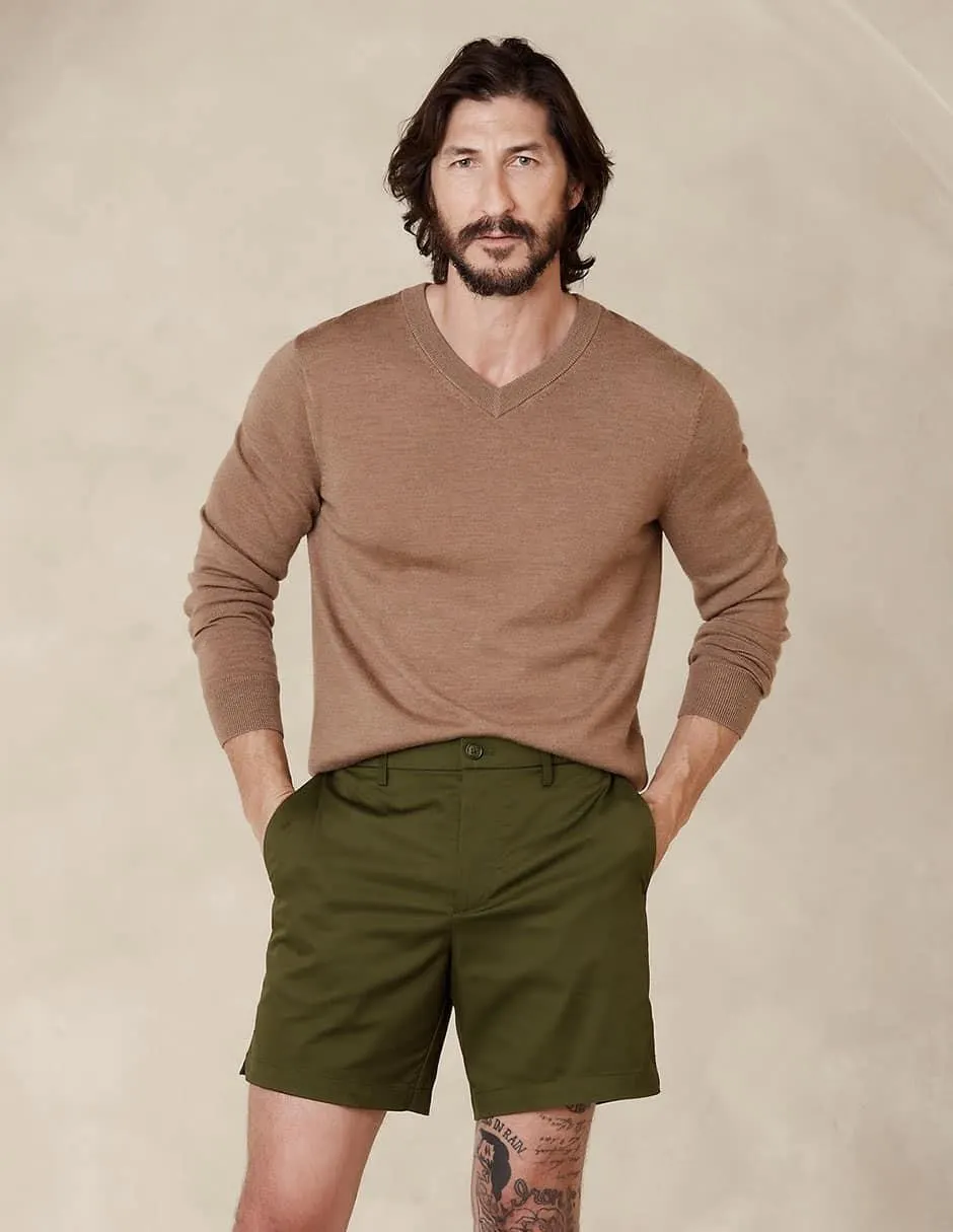 Bermuda de algodón para hombre