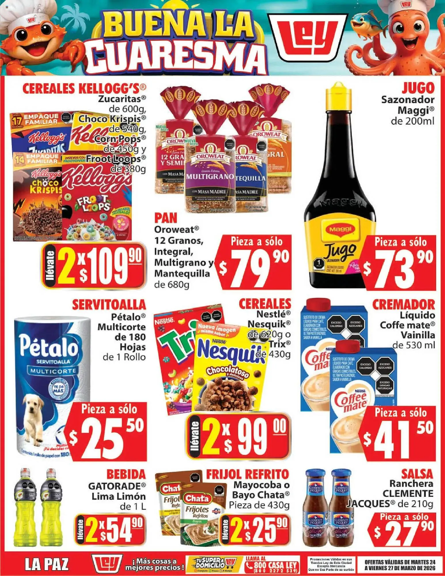 Catálogo de Folleto Casa Ley 24 de marzo al 27 de marzo 2026 - Pagina 4