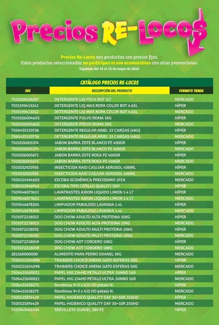 Catálogo de Catálogo Re Locos Híper Nacional 19 de mayo al 22 de mayo 2025 - Pagina 7