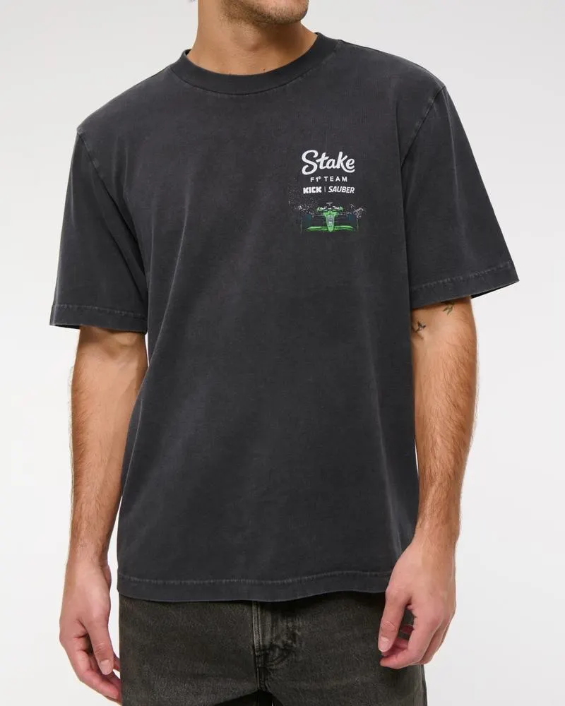 Sauber Vintage-Inspired Graphic Tee