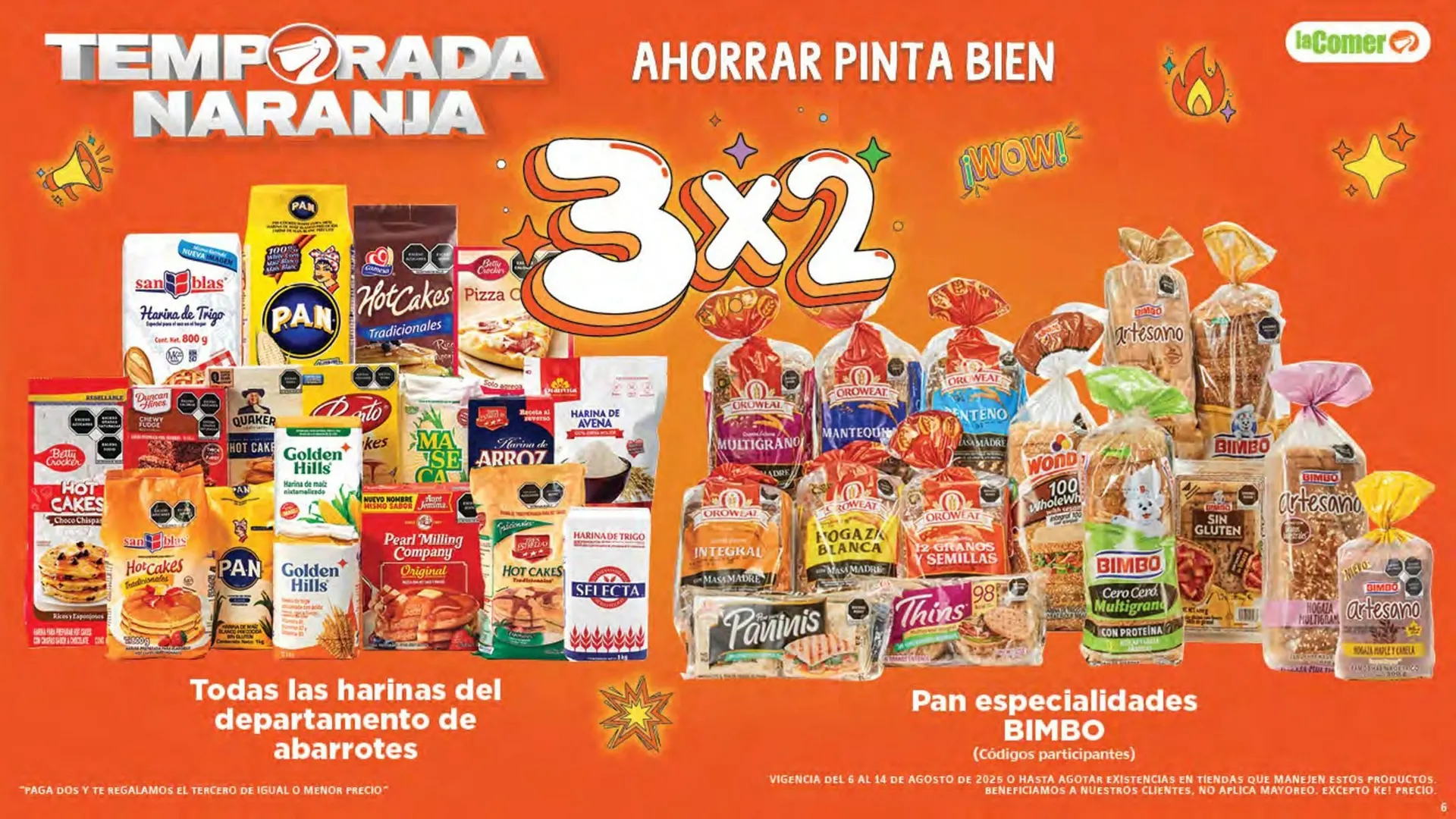 Catálogo de Catálogo La Comer 6 de agosto al 14 de agosto 2025 - Pagina 6