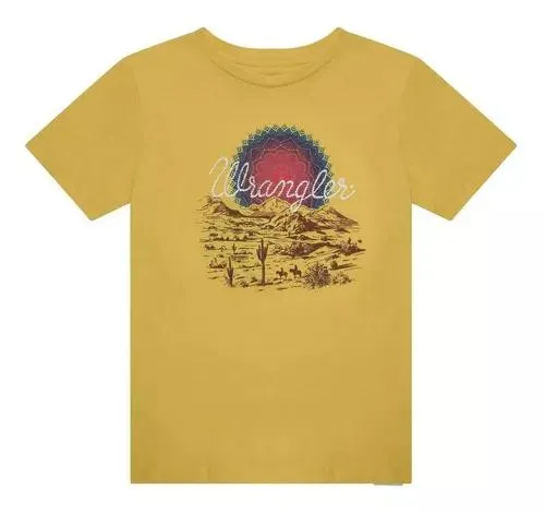 Playera Comfort Manga Corta Wrangler Niña 272