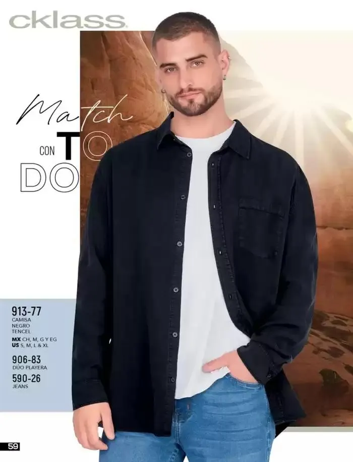 Catálogo de Catálogo Cklass Ropa Caballero Primavera Verano 2025 8 de enero al 30 de junio 2025 - Pagina 64
