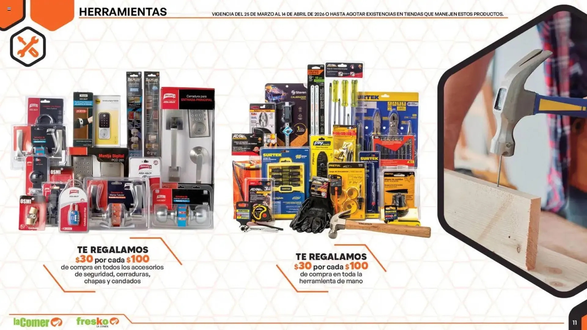 Catálogo de Folleto La Comer 25 de marzo al 14 de abril 2026 - Pagina 11