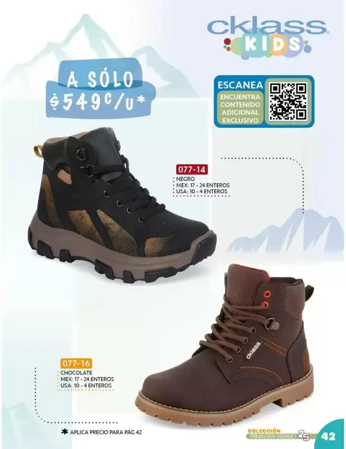 Catálogo de Catálogo Cklass Kids Niños Primavera Verano 2025 México 8 de enero al 30 de junio 2025 - Pagina 38
