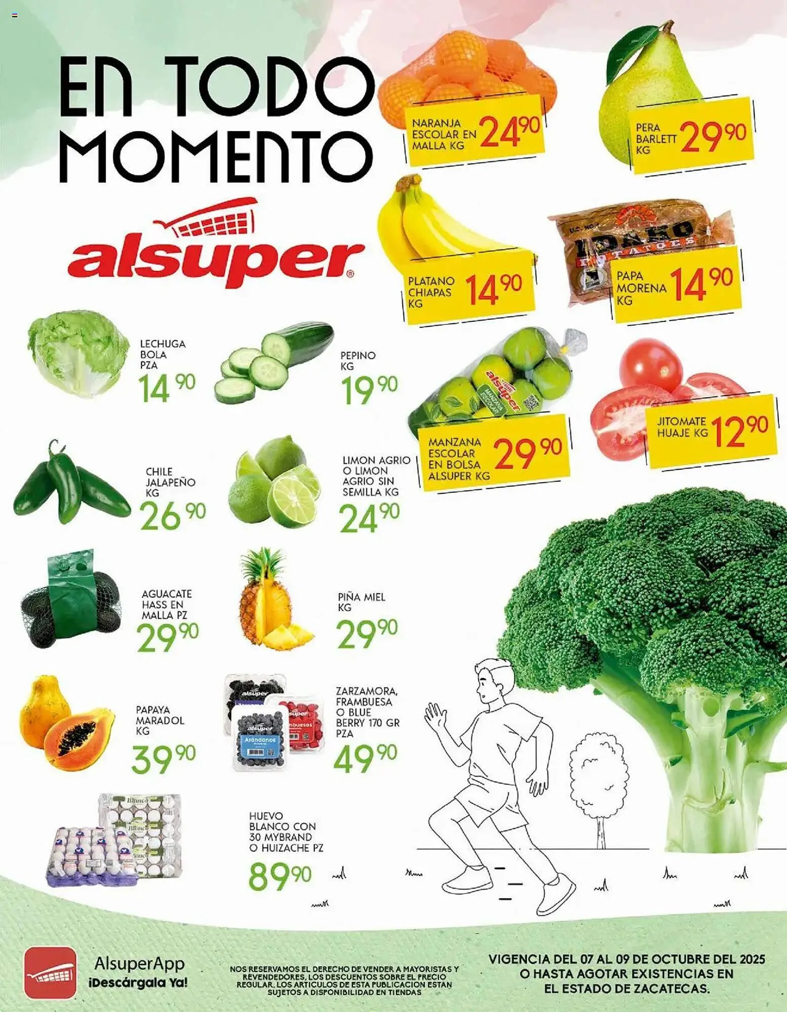 Catálogo de Folleto Alsuper 7 de octubre al 9 de octubre 2025 - Pagina 1