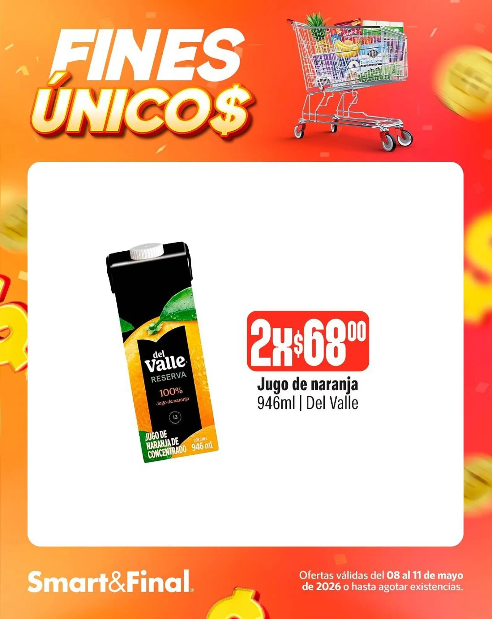 Catálogo de Catálogo Smart & Final 11 de mayo al 11 de mayo 2026 - Pagina 1