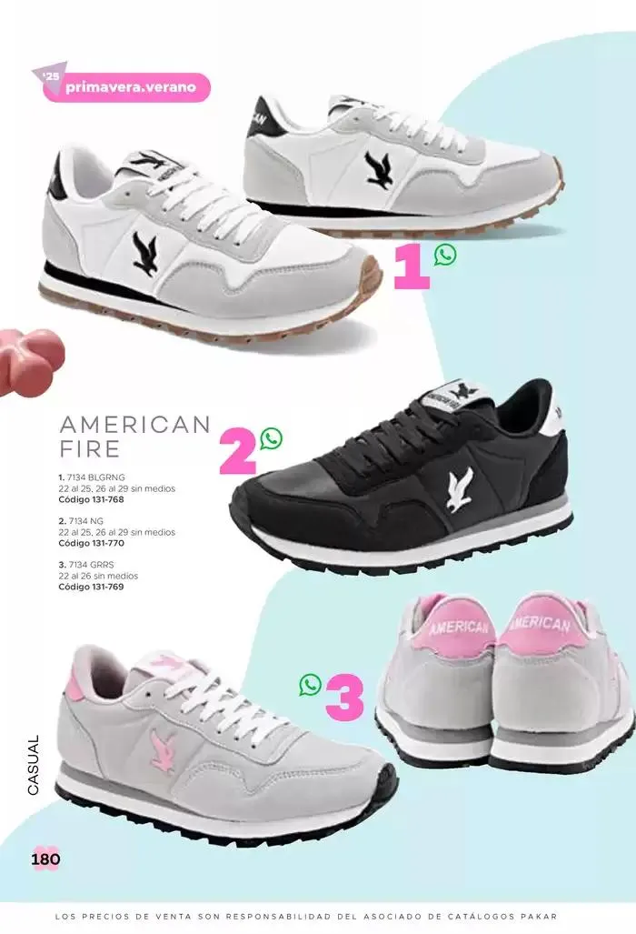 Catálogo de Pakar Casual 31 de enero al 31 de agosto 2025 - Pagina 180