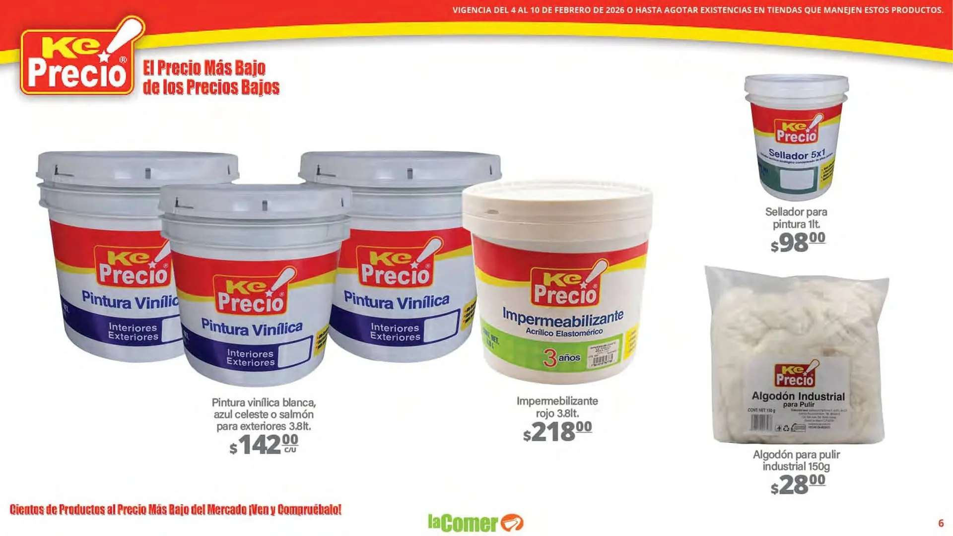 Catálogo de Folleto La Comer 4 de febrero al 10 de febrero 2026 - Pagina 6