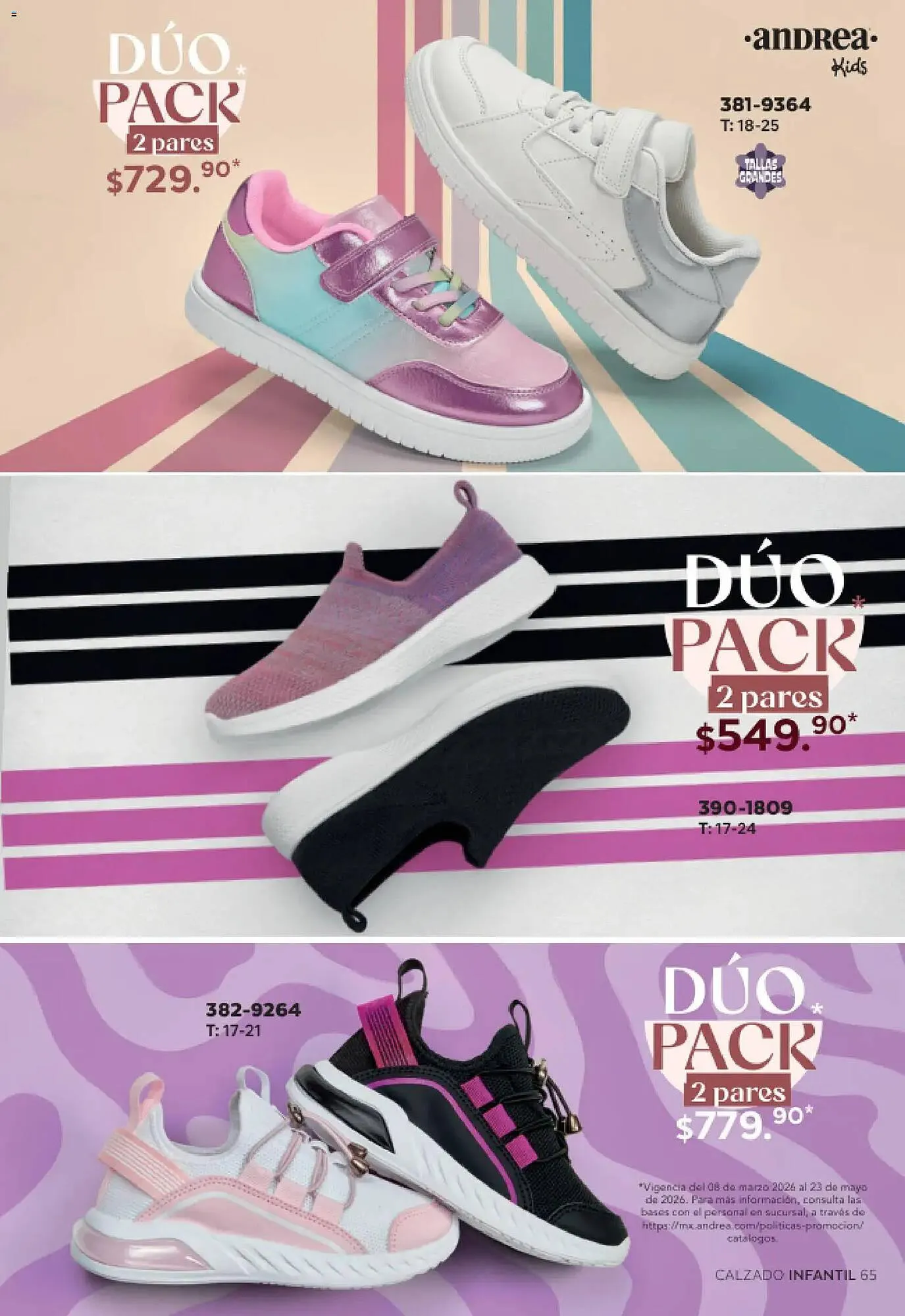 Catálogo de Catálogo Andrea 8 de marzo al 24 de mayo 2026 - Pagina 65