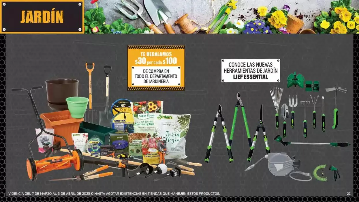 Catálogo de HAZLO TU MISMO 7 de marzo al 3 de abril 2025 - Pagina 22