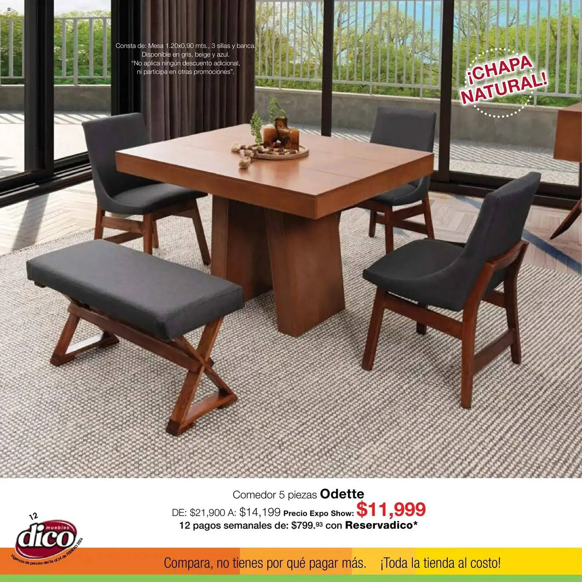 Catálogo de Catálogo Muebles Dico 6 de febrero al 25 de febrero 2026 - Pagina 12