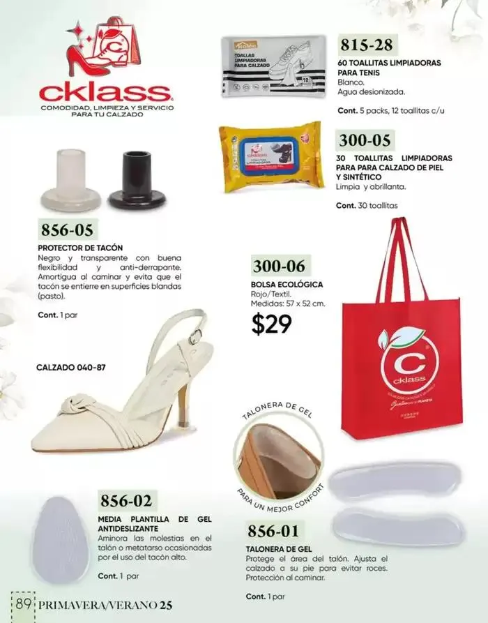 Catálogo de Catálogo Cklass Confort Primavera Verano 2025 México 8 de enero al 30 de junio 2025 - Pagina 88