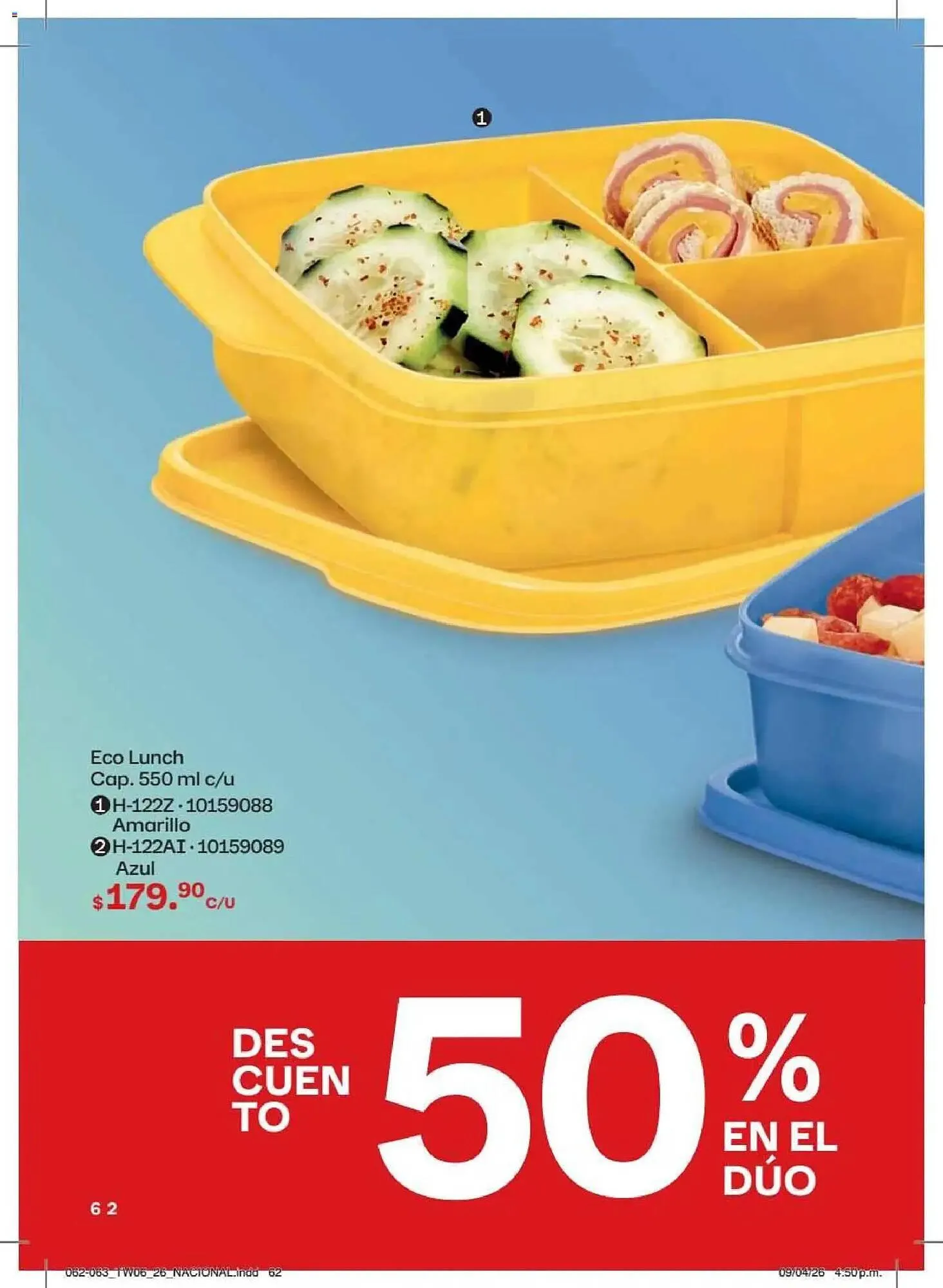 Catálogo de Catálogo Tupperware 18 de mayo al 14 de junio 2026 - Pagina 62