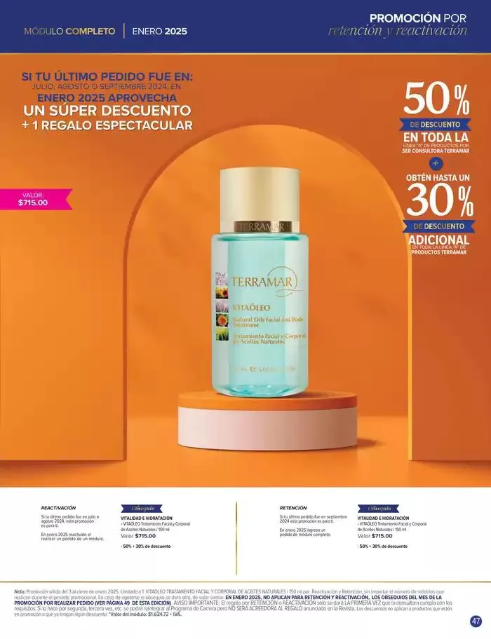 Catálogo de Revista de mes 6 de enero al 31 de enero 2025 - Pagina 47
