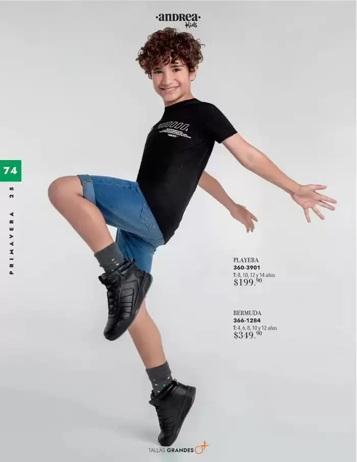 Catálogo de ANDREA | INFANTIL 26 de enero al 24 de mayo 2025 - Pagina 74