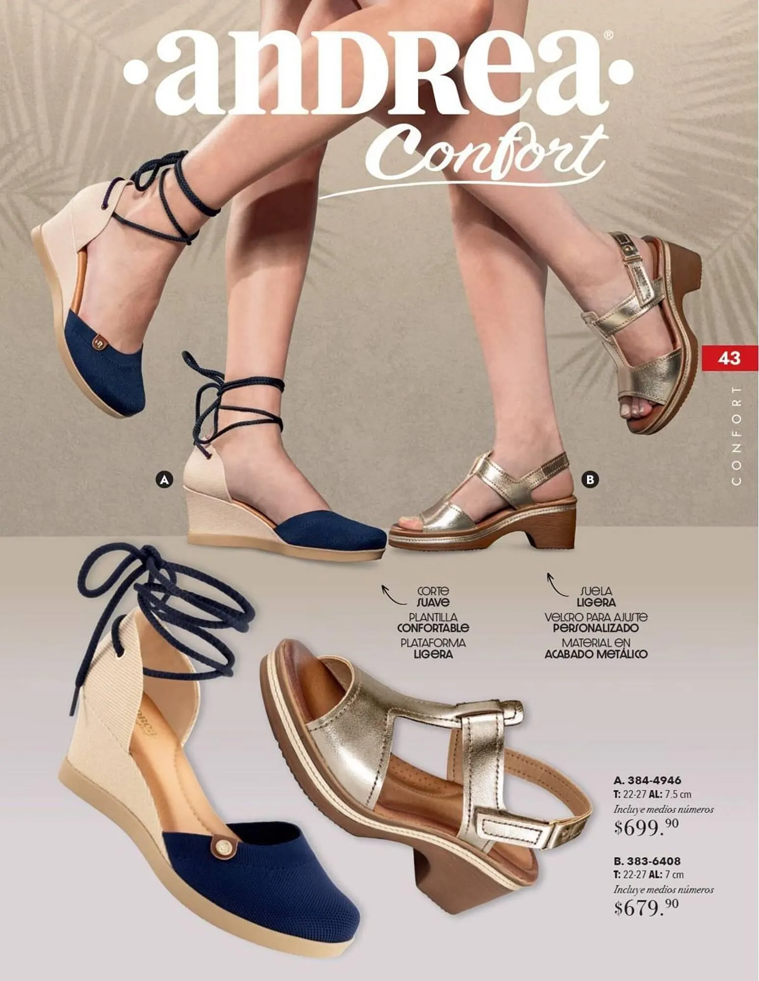 Catálogo de Catálogo Andrea 1 de septiembre al 31 de diciembre 2025 - Pagina 43