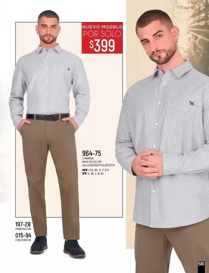 Catálogo de Catálogo Cklass Ropa Caballero Primavera Verano 2025 8 de enero al 30 de junio 2025 - Pagina 61